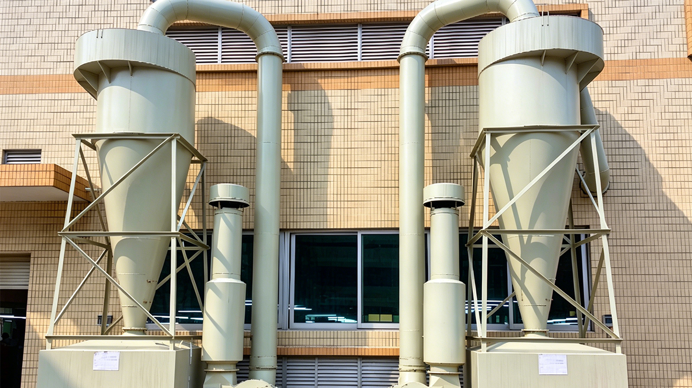 旋风除尘设备